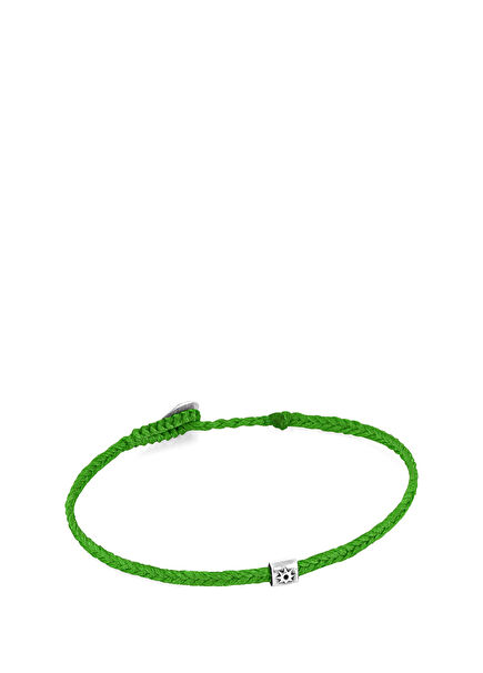 Life Herrinbone Men's Silver Bracelet