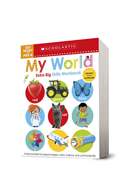 Get Ready for Pre-K Workbook: My World Extra Big Skills Workbook