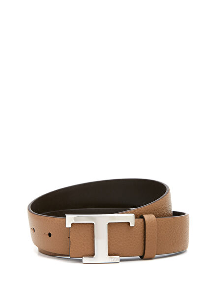 Light Brown Women's Leather Belt