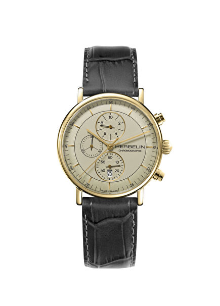 Inspiration Chronograph 35647P17GR Altın Sarısı Erkek Kol Saati