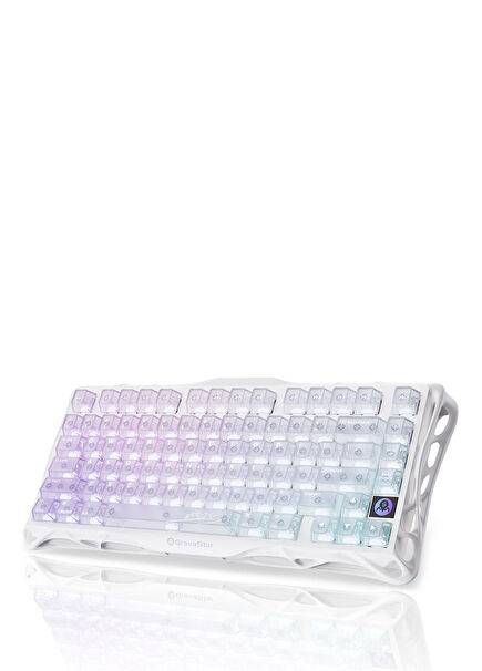 Mercury K1 Lite RGB Crystal Aurora Kablosuz Mekanik Gaming Klavye