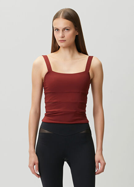 Morgan Brick Red Tank Top