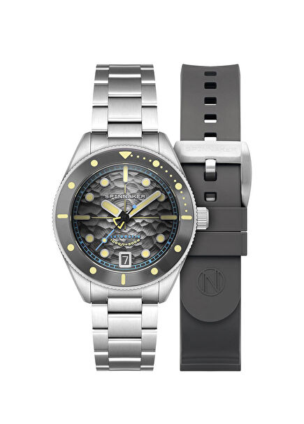 Challenger Junior Piccard SP-5159-44 Men's Watch in Metallic Grey Steel