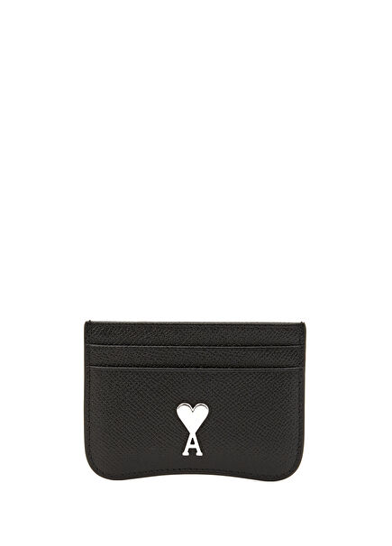 Black Women's Leather Card Holder
