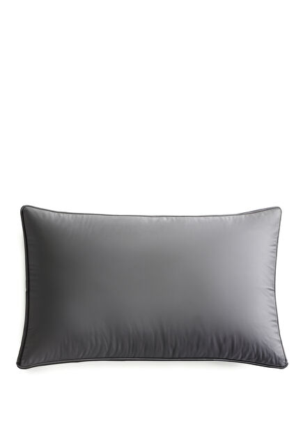 Odin Antrasit 300 TC Pamuk Saten Yastık Kılıfı 