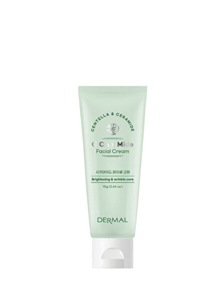 CICA x Mide Facial Cream Centella Asiatica ve Seramid Özlü Aydınlatıcı ve Kırışıklık Karşıtı Yüz Kremi 75 ml