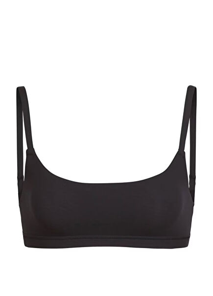 Scoop Black Bra