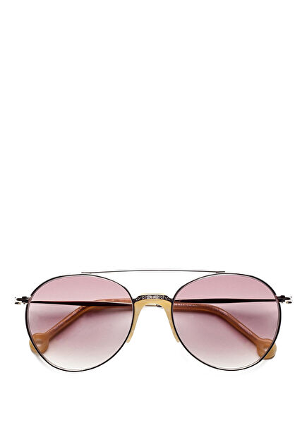 HS660 Gümüş Metal Kadın Güneş Gözlüğü