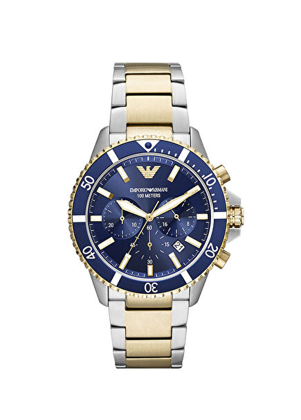 AR11362 Gold Color Men's Wrist Watch