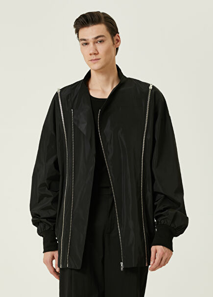 Siyah Bomber Ceket