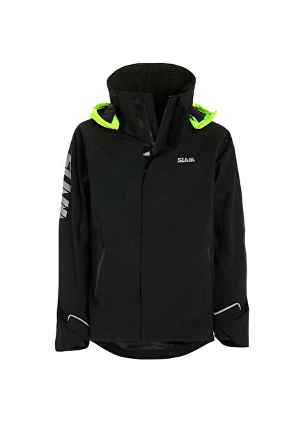 Pro Coastal Siyah Kapüşonlu Erkek Spor Mont