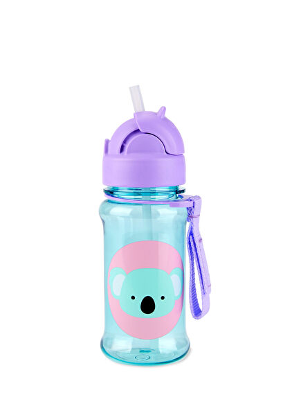 Zoo Koala Tritan Kız Çocuk Pipetli Suluk 
