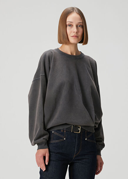 Sauria Koyu Gri Sweatshirt