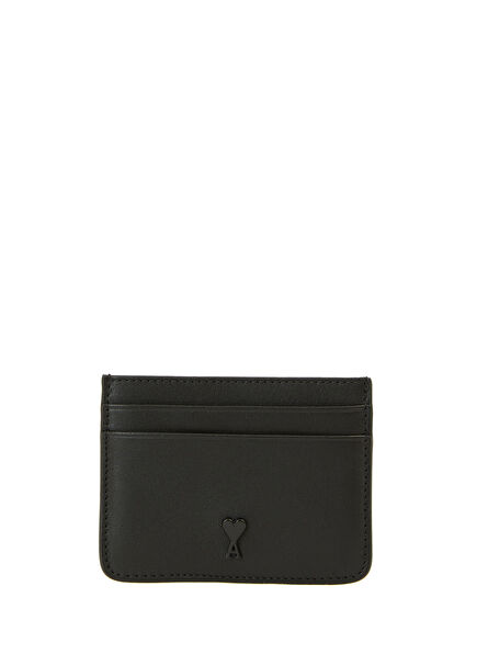 Black Women's Leather Card Holder