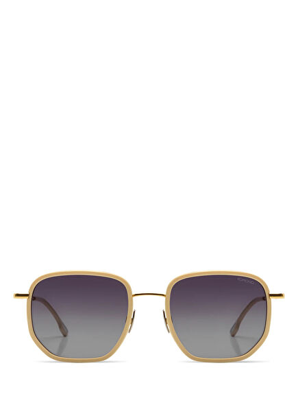 Val Marshmallow Gold Titanyum Unisex Güneş Gözlüğü