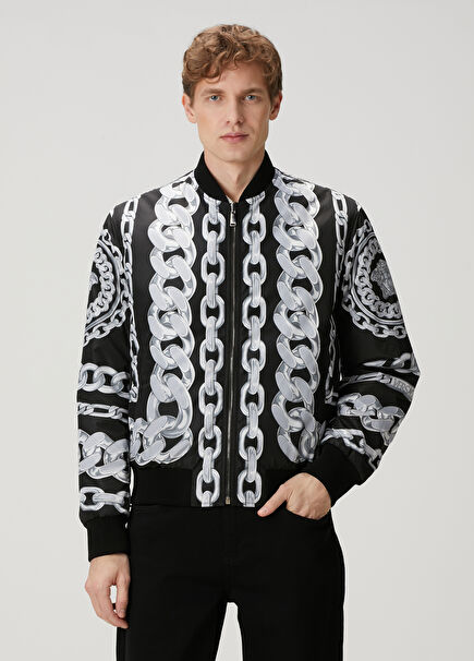 Black Grey Coat