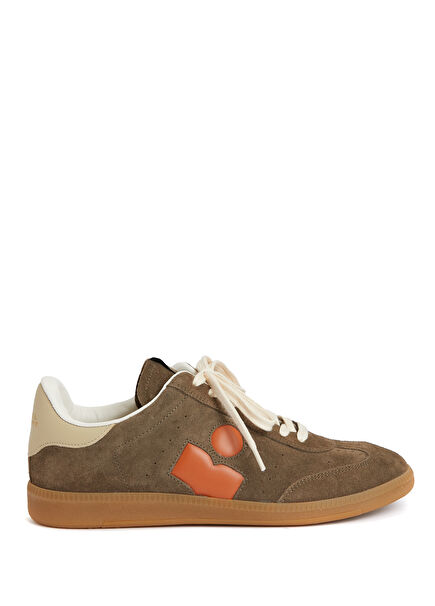 Bryce Khaki Women's Suede Sneakers