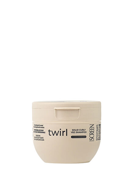 Twirl Solid Curly Kıvırcık Saçlar İçin Canlandırıcı Vegan Katı Şampuan 100 ml