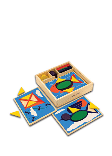 Wooden Shape Puzzle Game Set