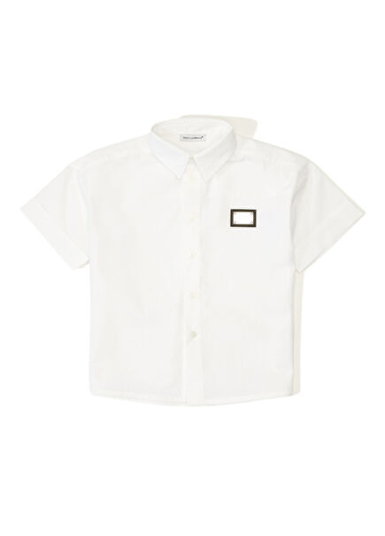 Beyaz Erkek Çocuk Gömlek