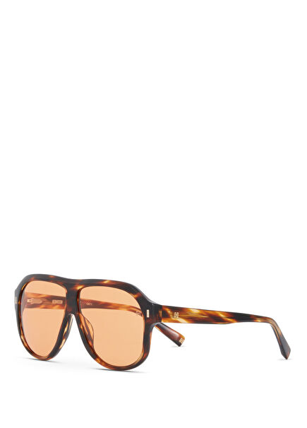 HM 1669 C4 Havana Acetate Unisex Sunglasses