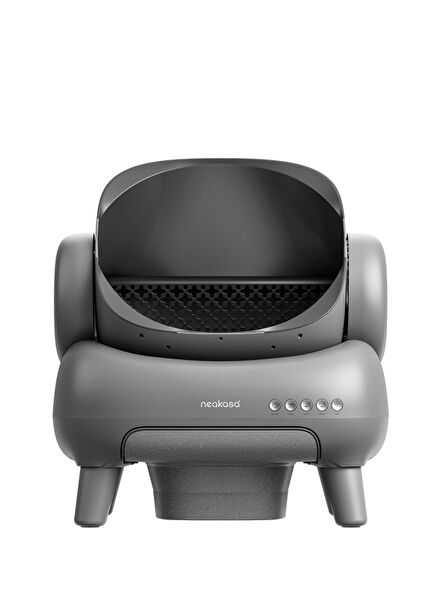 Grey Open Top Smart Cat Litter Box