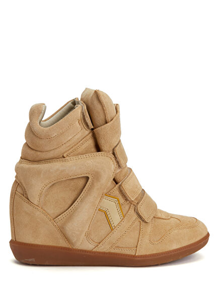 Kahverengi Kadın Süet Sneaker