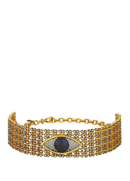 Nazar İn Cold Blood Kadın Kaplama Choker Kolye
