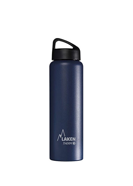 Blue Steel 18/8 Classic Thermos Flask 1 L