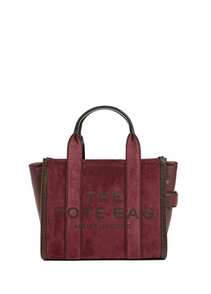 Small Tote Bordo Kadın Deri Alışveriş Çantası