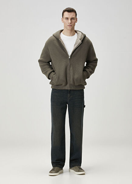 Jenter Lacivert Jean Pantolon