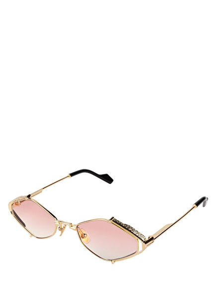 Twenties TW01 Gold-121 Altın Rengi Metal Unisex Güneş Gözlüğü