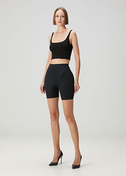 Butt Lifting Siyah Şort