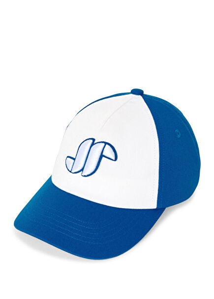 Blue Color Blocky Boys' Hat