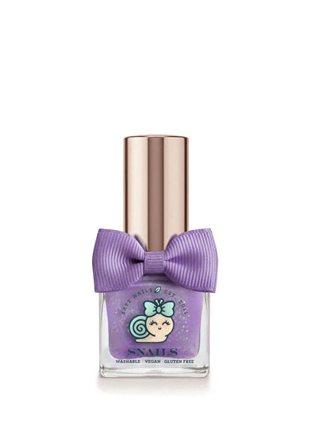 Wild Tulip Purple Water Based Girls' Nail Polish