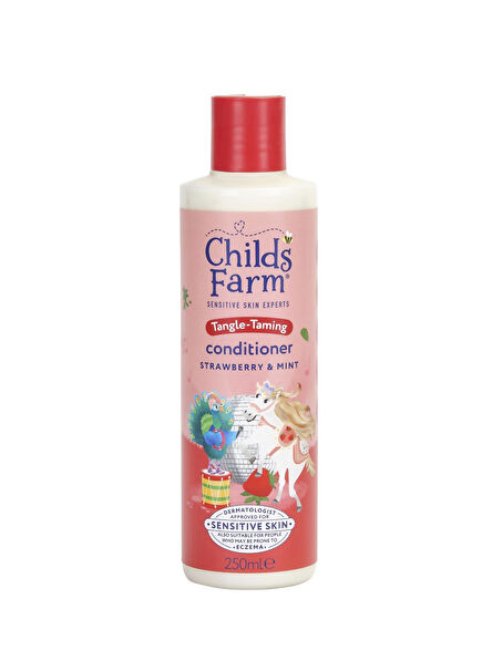 Strawberry and Organic Mint Extract Children's Conditioner 250 ml
