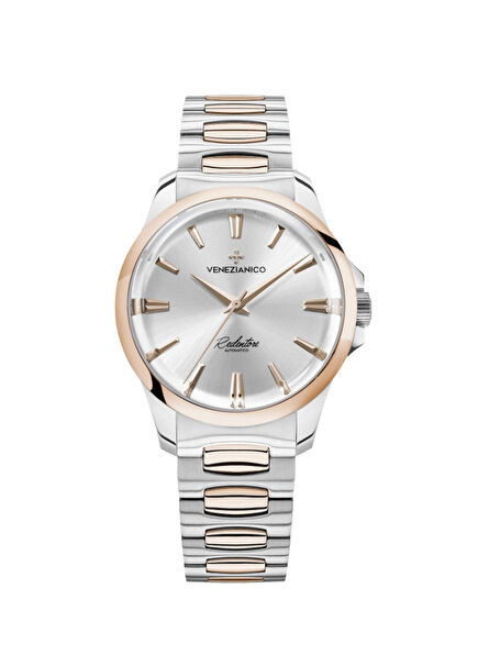 1121506C Redentore Kurmalı Otomatik Gri Çelik Kadın Kol Saati