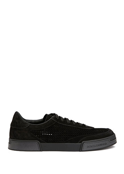 Siyah Erkek Deri Sneaker