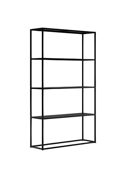 Liber Black Metal Bookcase & Display Case