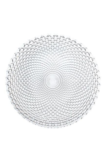 Rumba Şeffaf Cam 2'li Servis Tabağı Seti