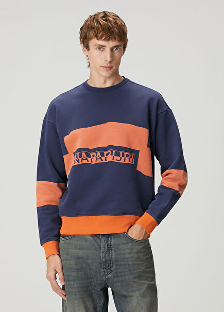 Bacchus Navy Blue Sweatshirt
