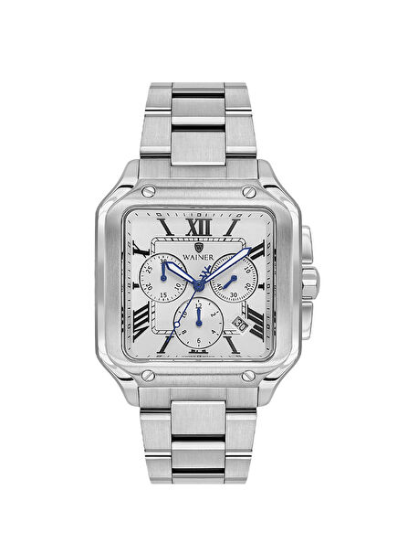WA.18090-A Silver Steel Men's Watch