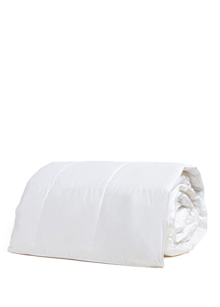 Jutland Goose Down E.kung Sıze 330 Tc 100% Cotton Quilt 260x220 Cm White
