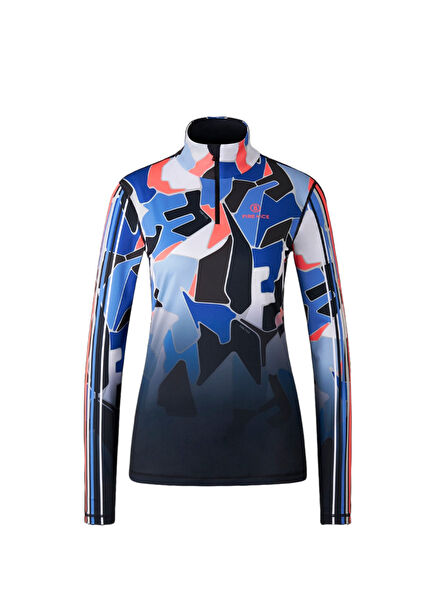 Ilvy Blue Patterned Women's Sports Underwear