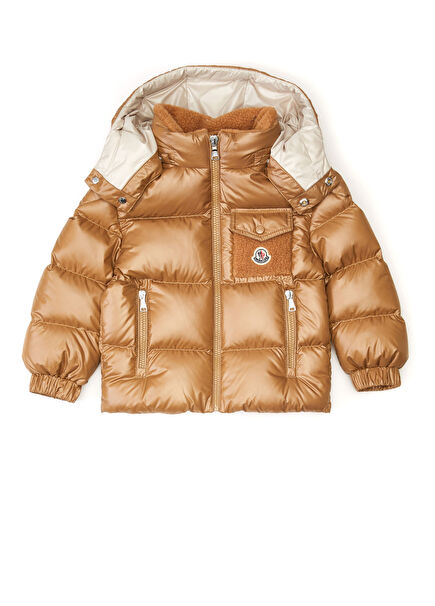 Yule Bej Kapüşonlu Erkek Çocuk Mont