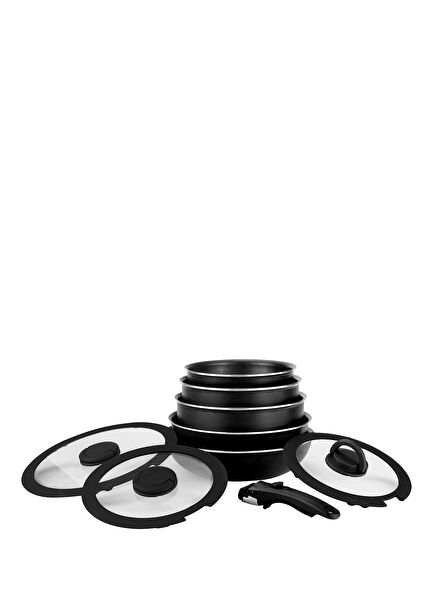 All In One Titanium 9 Piece Cookware Set
