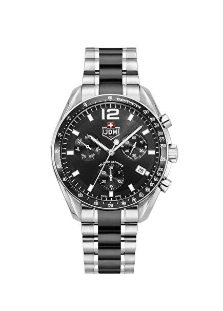 Sapphire JDM-WG021-05 Men's Watch in Metallic Grey Steel