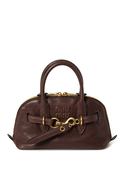 Aventure Kahverengi Napa Deri Kadın El Çantası