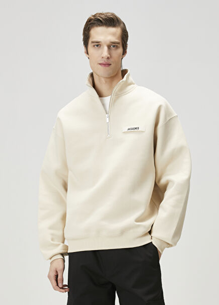 The Gros Grain Bej Sweatshirt