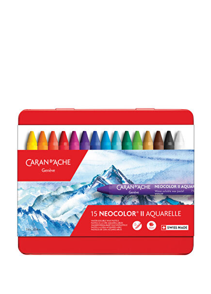 Neocolor™ II 15-Piece Crayon Set